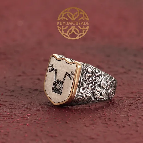 Harley Davidson Silver Ring