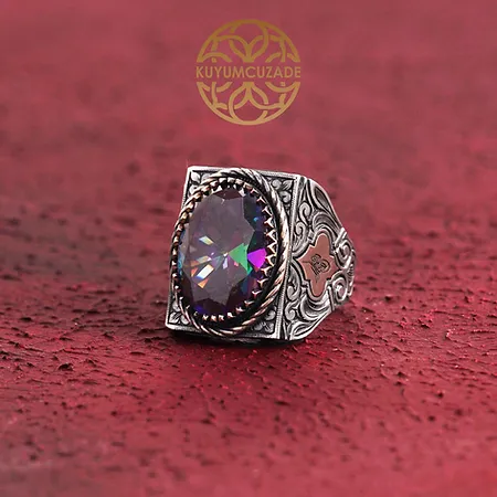Mistik Topaz Silver Ring