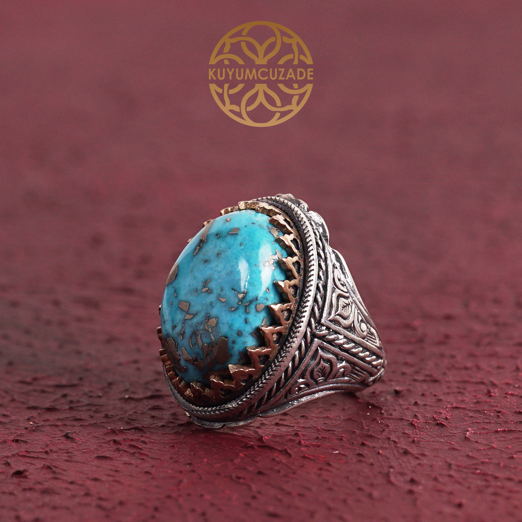 Turquoise Stone Silver Ring