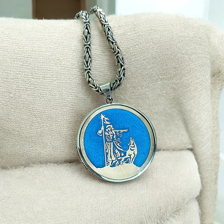 Kürşad Colored Silver Necklace