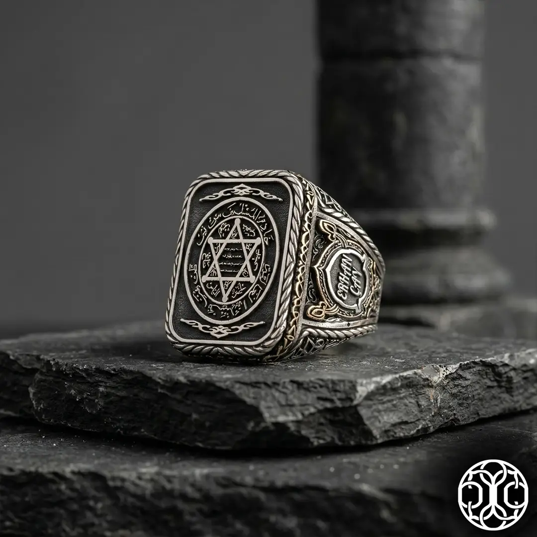 Mühr-ü Süleyman Silver Ring