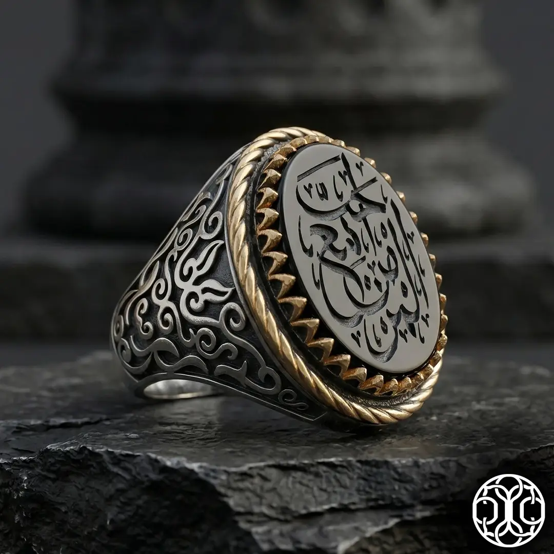Winter Sevdiğiyle Beraberdir Silver Ring