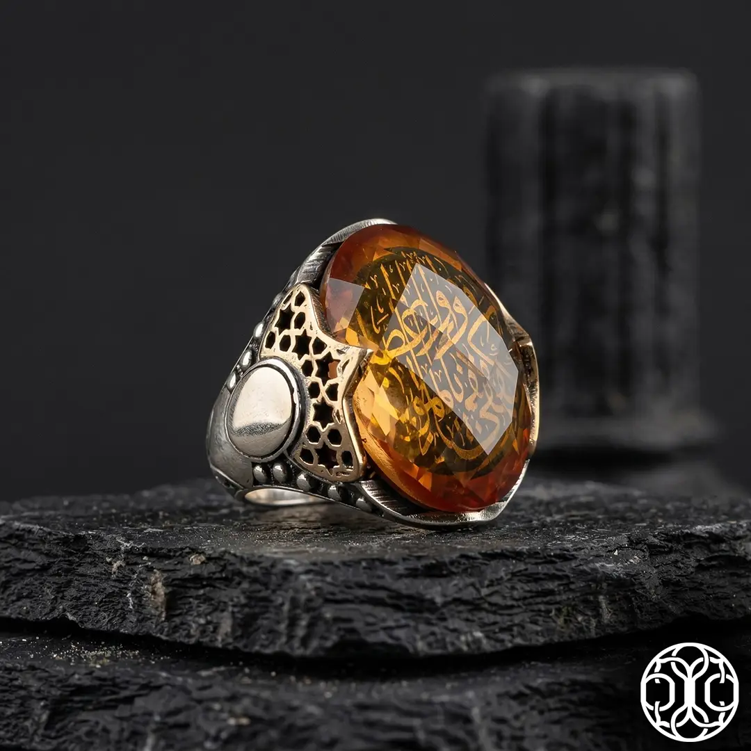 Zultanit Stone-set Hz. Ömer Heritage Silver Ring