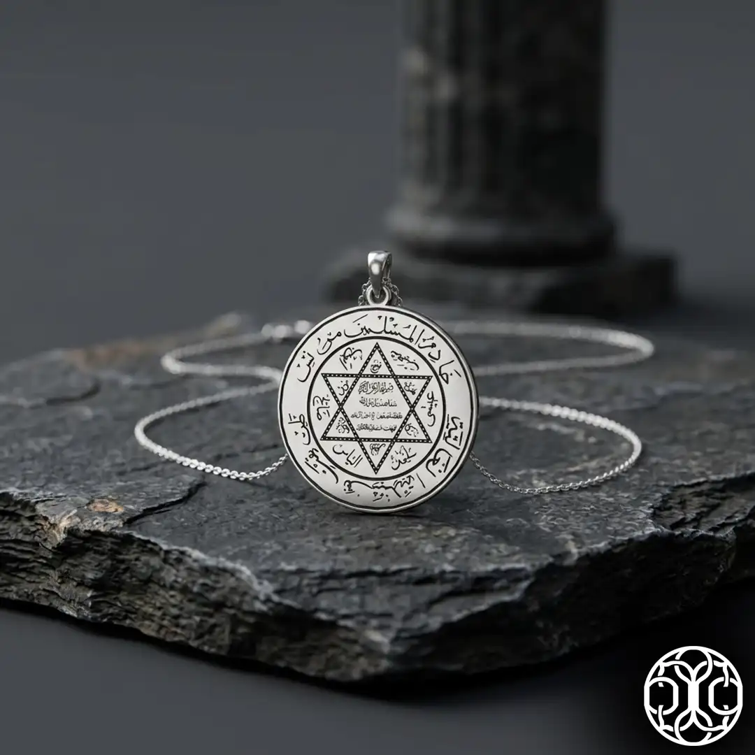 Mühr-ü Süleyman Women's Silver Necklace