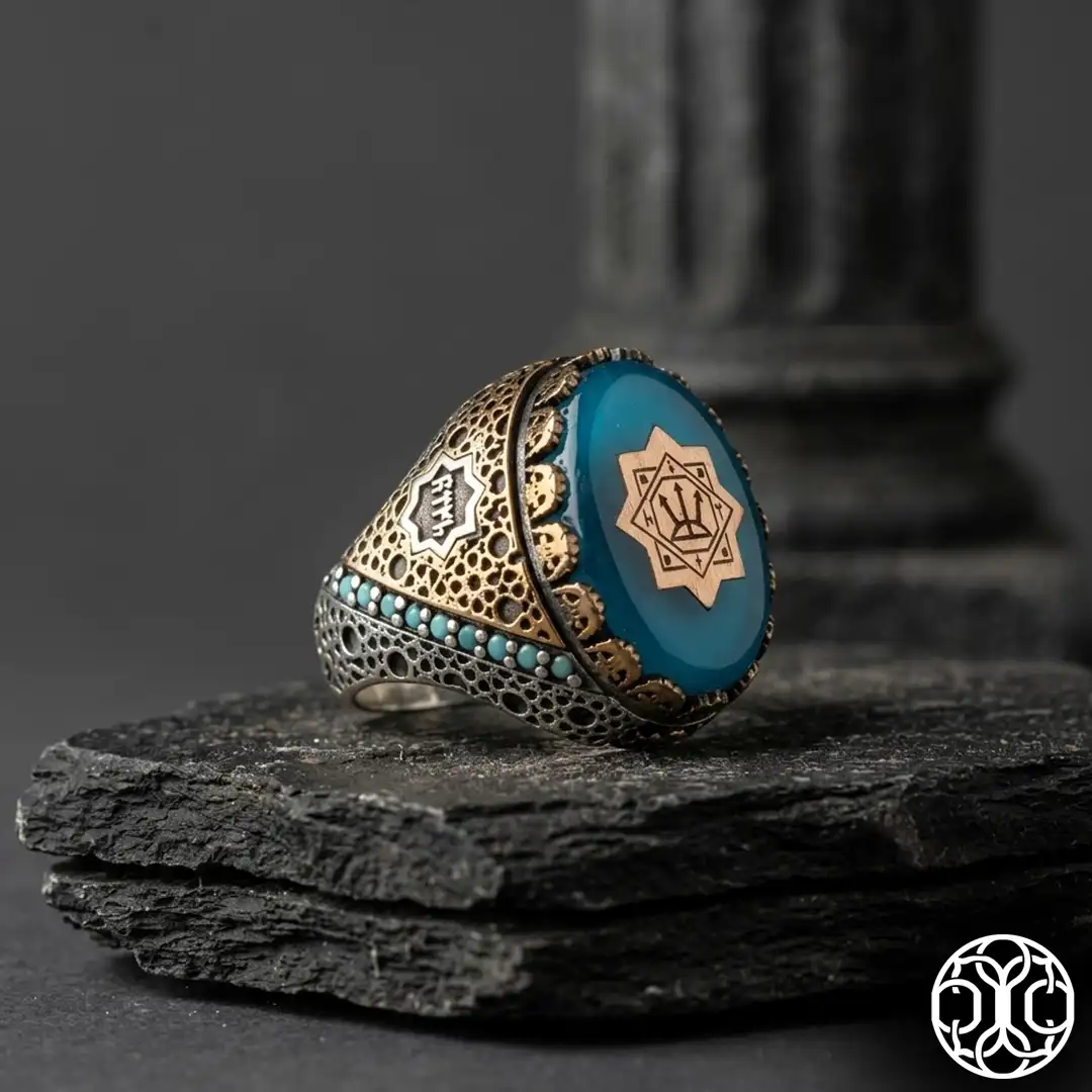 Oğuz Kağan Mührü Silver Ring